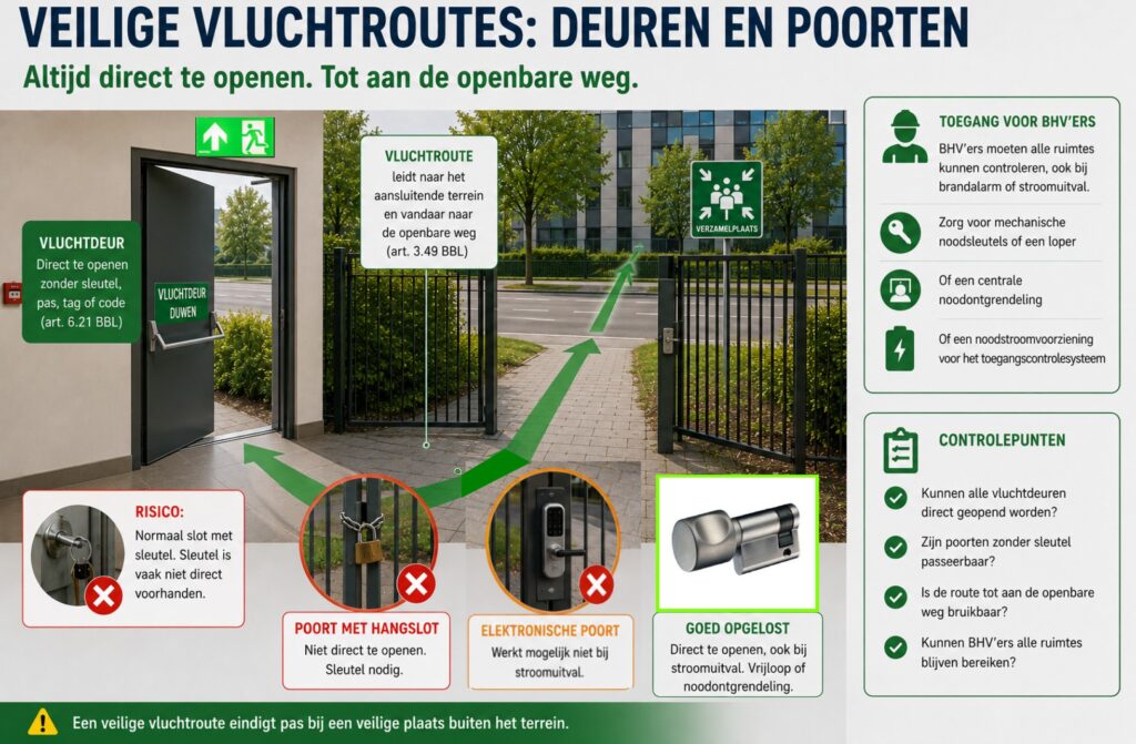 Editie 7 – Deuren en poorten in vluchtroutes