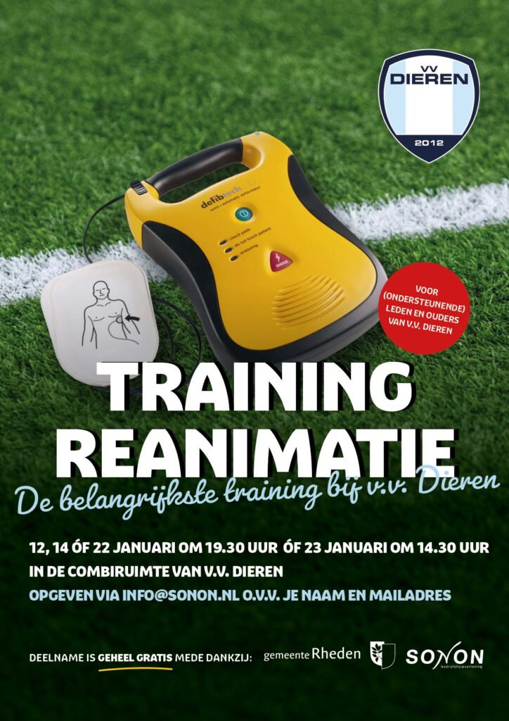 Training reanimatie bij V.V. Dieren