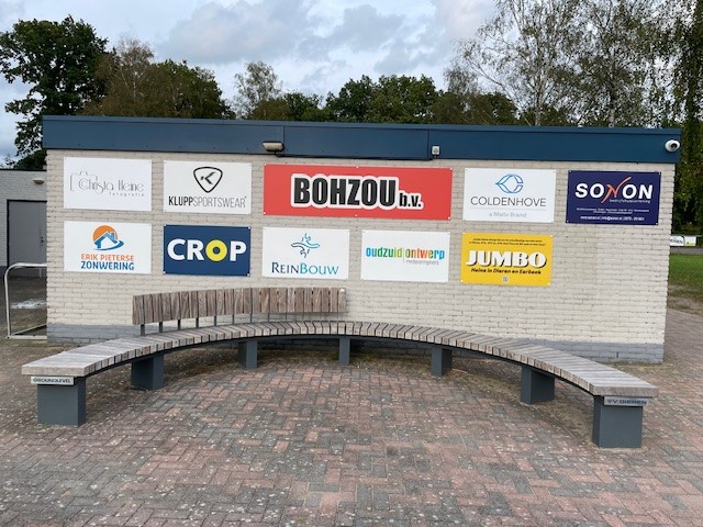Sponsorbord VV Dieren